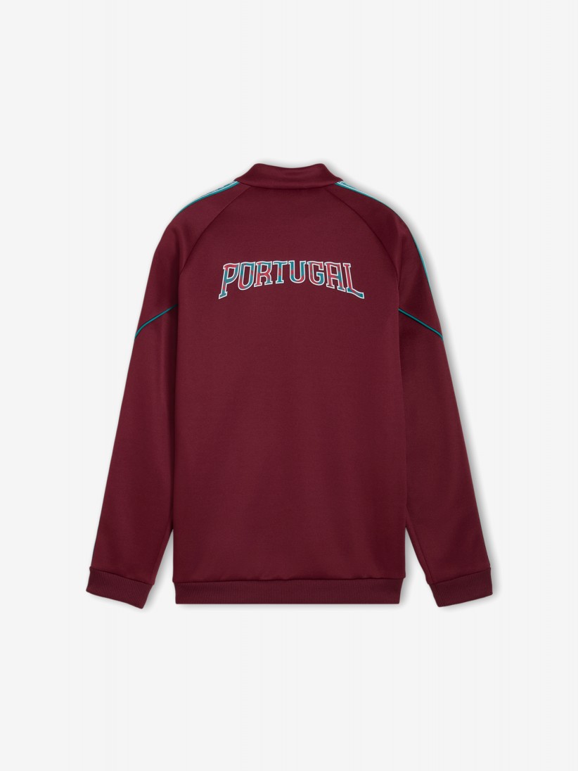 Chaqueta Puma Portugal King Anthem 2026 Burdeos Jr