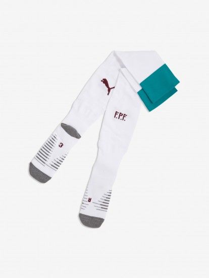 Calcetines de F�tbol Puma Portugal 2026 De Rayas Blancos y Verdes