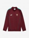 Chaqueta Puma Portugal King Ultimate Anthem 2026 Burdeos y Verde