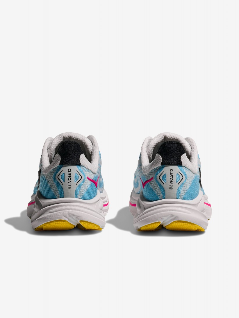 Zapatillas de Running Hoka Clifton 10 J�nior Azules y Blancas
