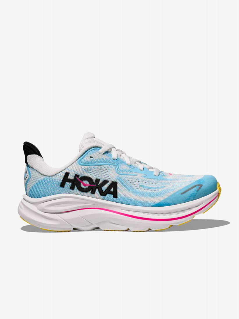 Zapatillas de Running Hoka Clifton 10 J�nior Azules y Blancas