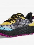 Zapatillas de Trail Hoka Speedgoat 6 J�nior Amarillas, Negras y Azules