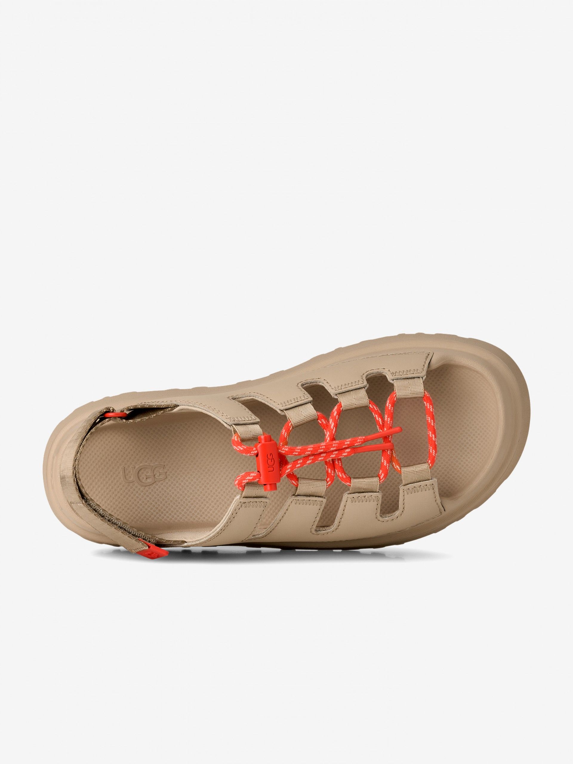 Ugg Golden Glow Toggle Beige and Orange Sandals For Women