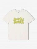 Deus Ex Machina Smokeshow White and Green T-shirt