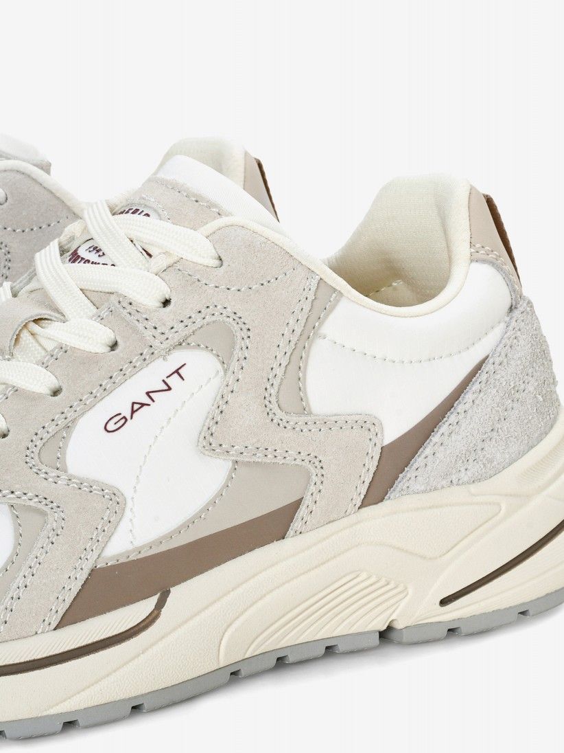 Gant Jaybro White, Beige and Grey Sneakers For Men Gant Jaybro White, Beige and Grey Sneakers For Men