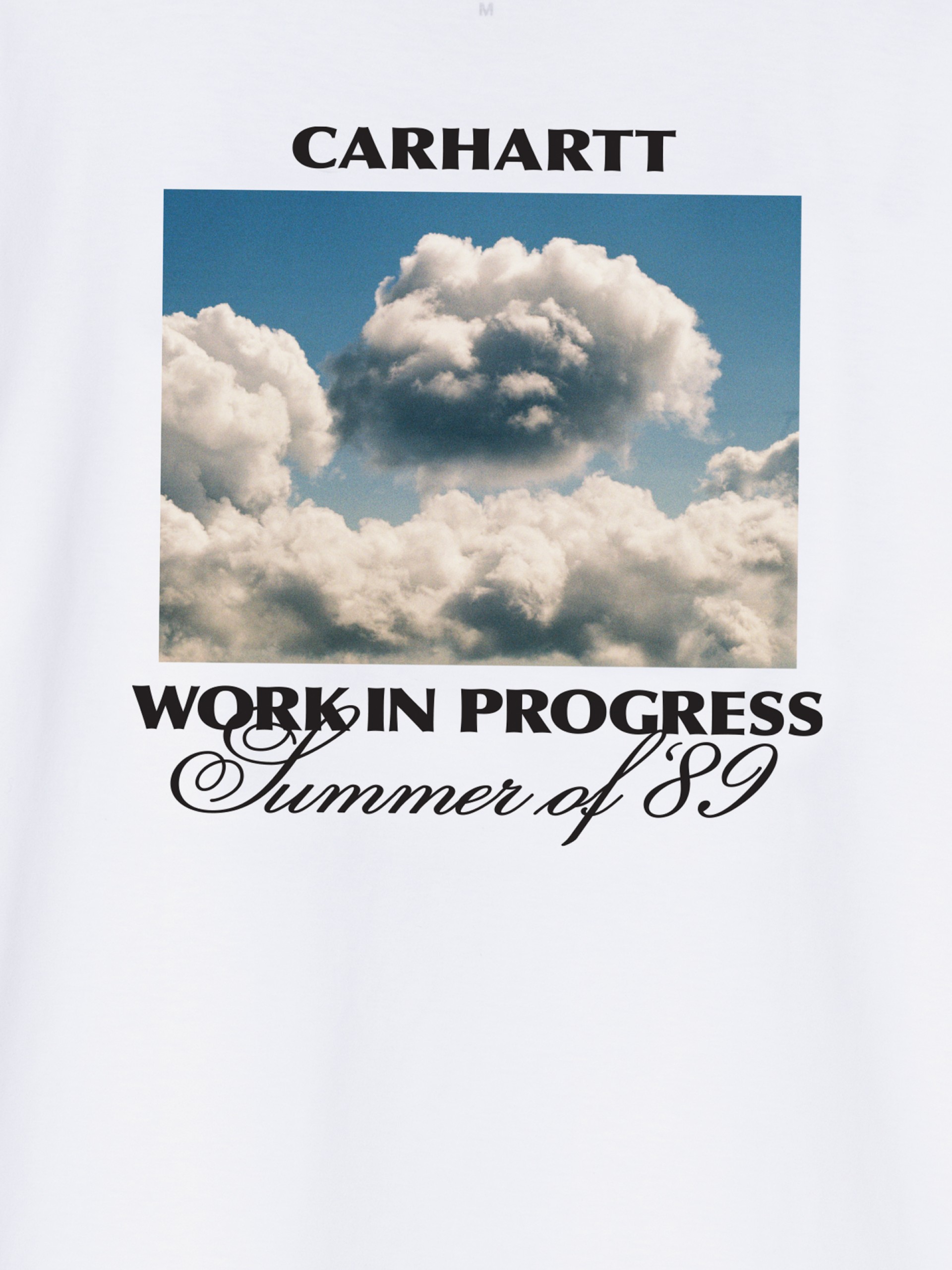T-shirt Carhartt WIP Warm Views Branca
