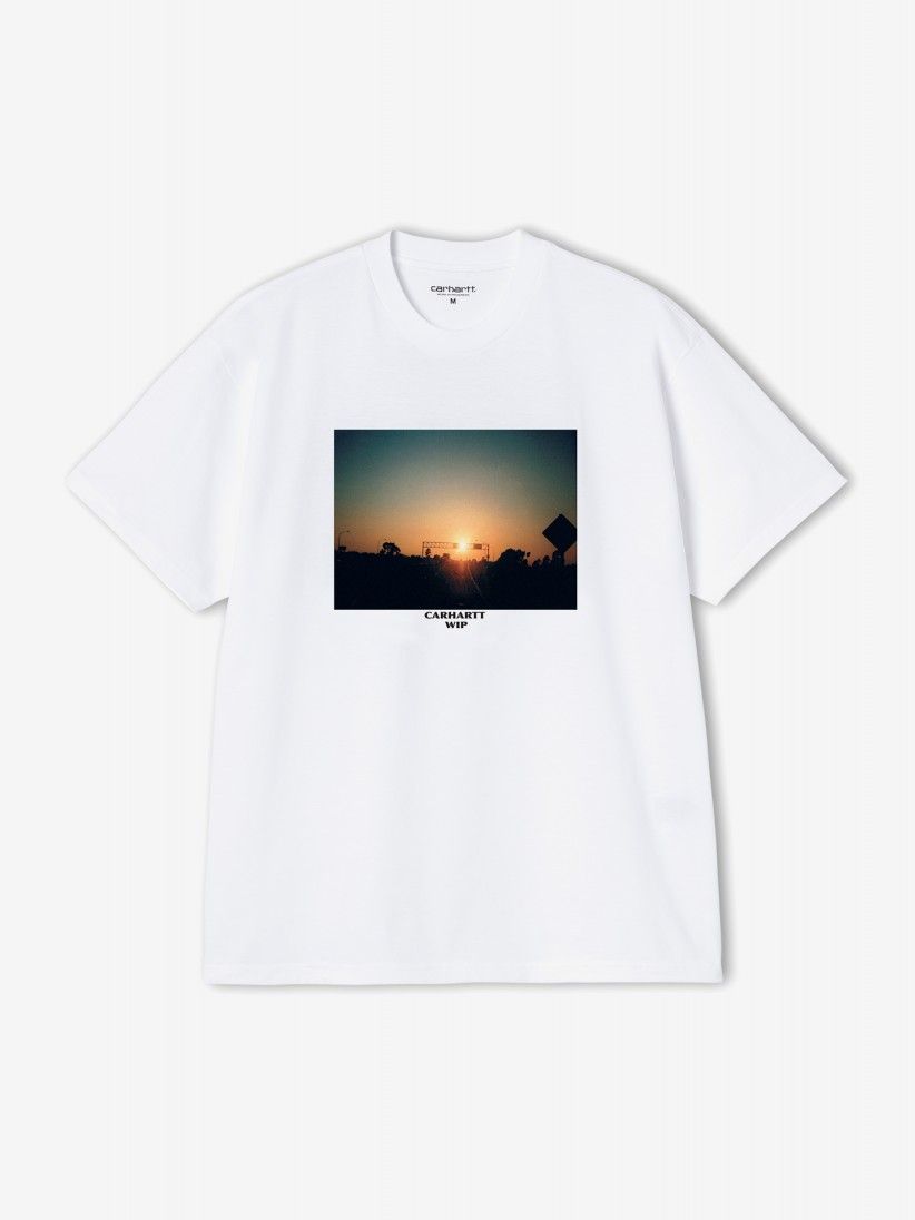 T-shirt Carhartt WIP Warm Views Branca