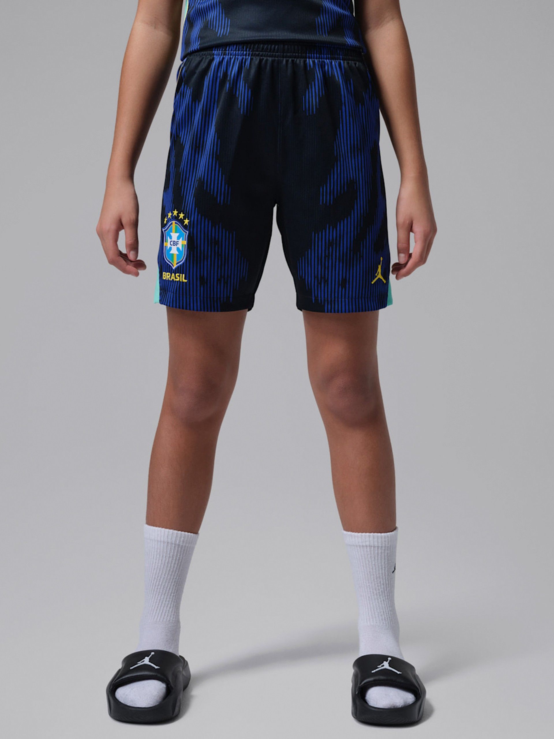 Pantalones Cortos Nike Brasil Stadium Jordan Dri-FIT Equipación Alternativa 2026 Júnior