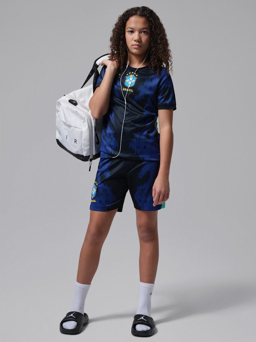 Nike Brasil Stadium Jordan Dri-FIT Away 2026 Junior Shorts Nike Brasil Stadium Jordan Dri-FIT Away 2026 Junior Shorts