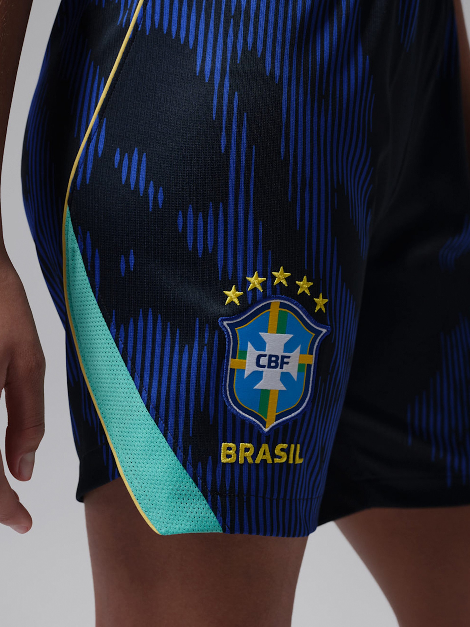 Calções Nike Brasil Stadium Jordan Dri-FIT Alternativos 2026 Júnior