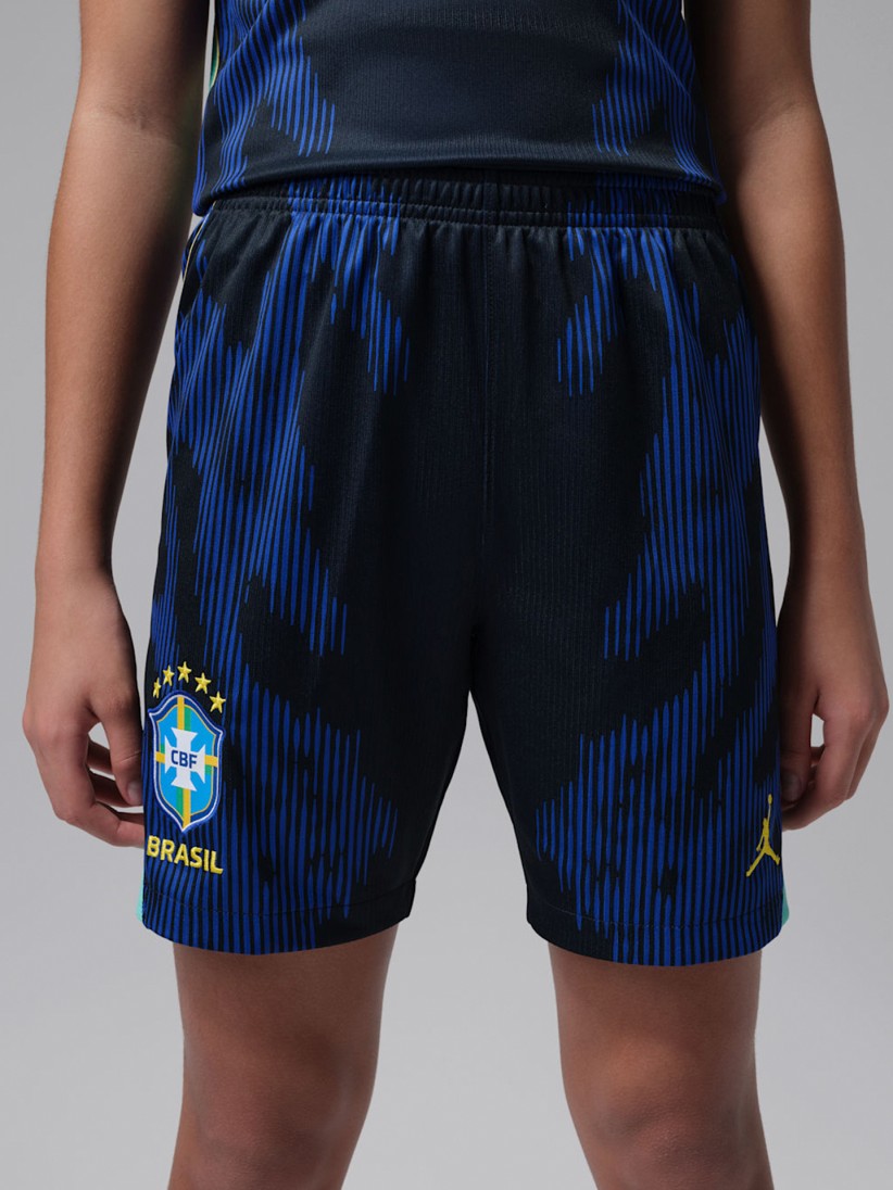 Nike Brasil Stadium Jordan Dri-FIT Away 2026 Junior Shorts Nike Brasil Stadium Jordan Dri-FIT Away 2026 Junior Shorts