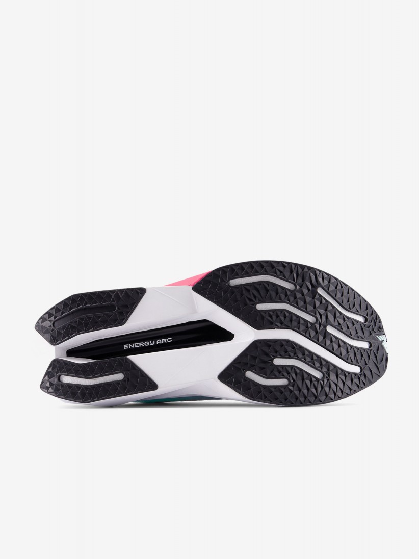 New Balance Fuelcell Supercomp Trainer v3 Blue and Pink Running Trainers For Men