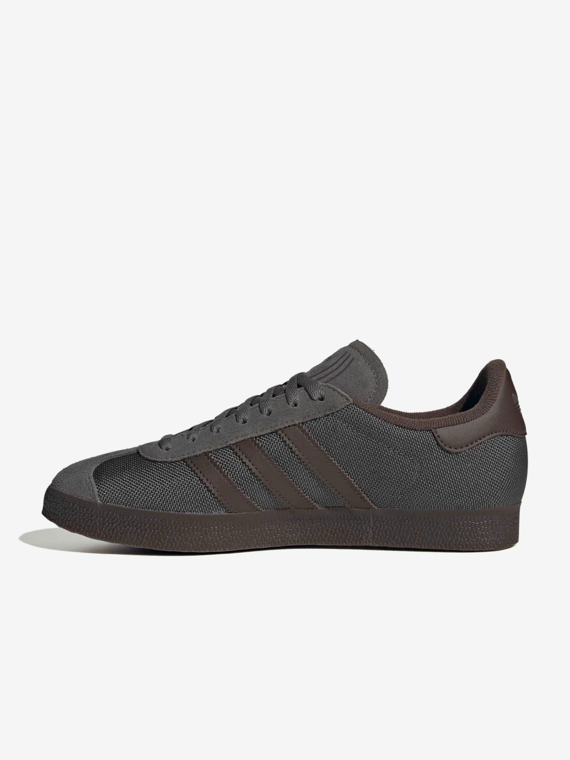 Sapatilhas Adidas Gazelle Cinzentas e Castanhas