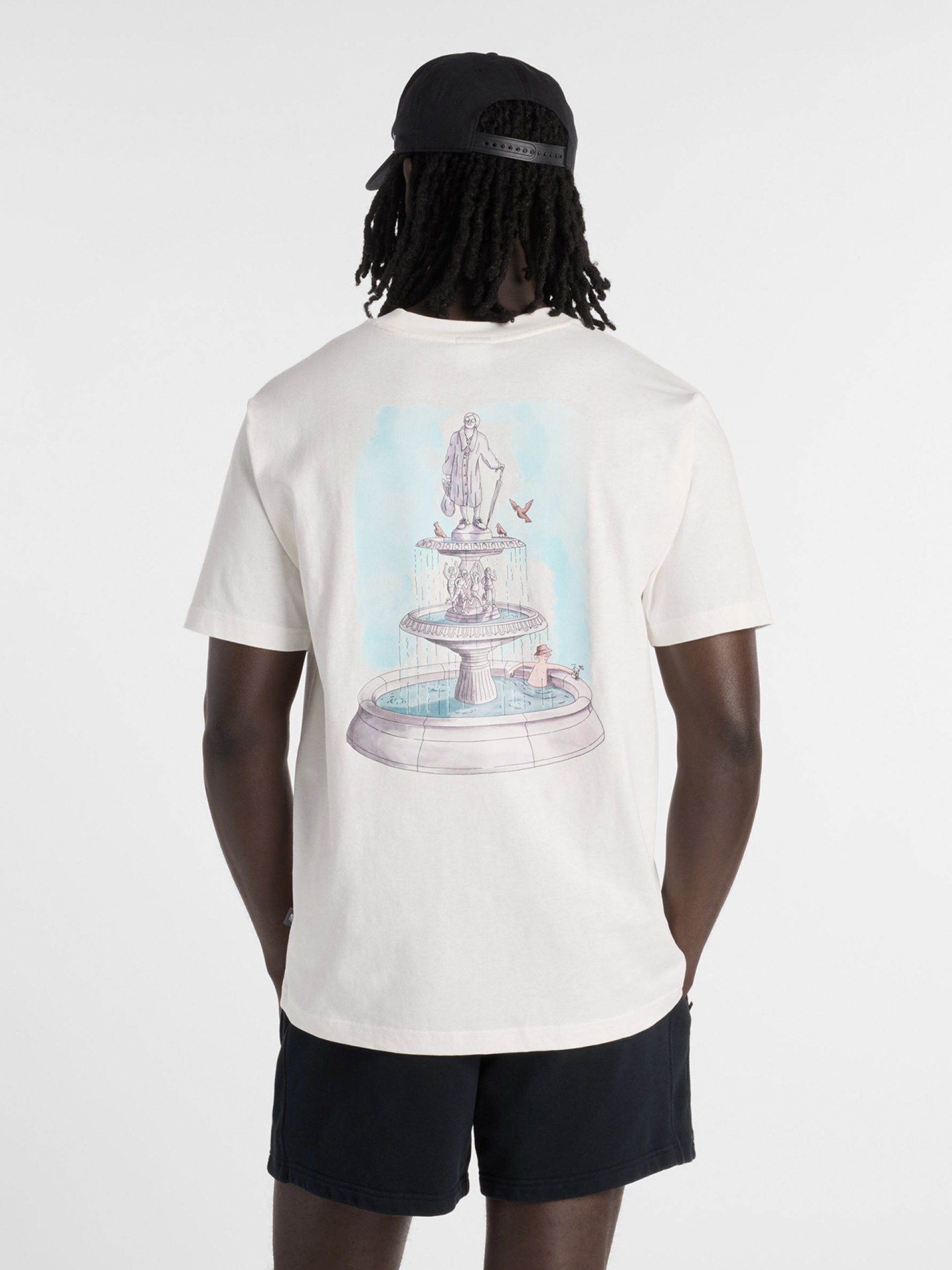 Camiseta New Balance Fountain Blanca