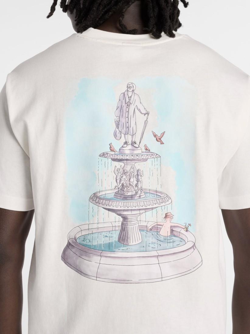 T-shirt New Balance Fountain Branca