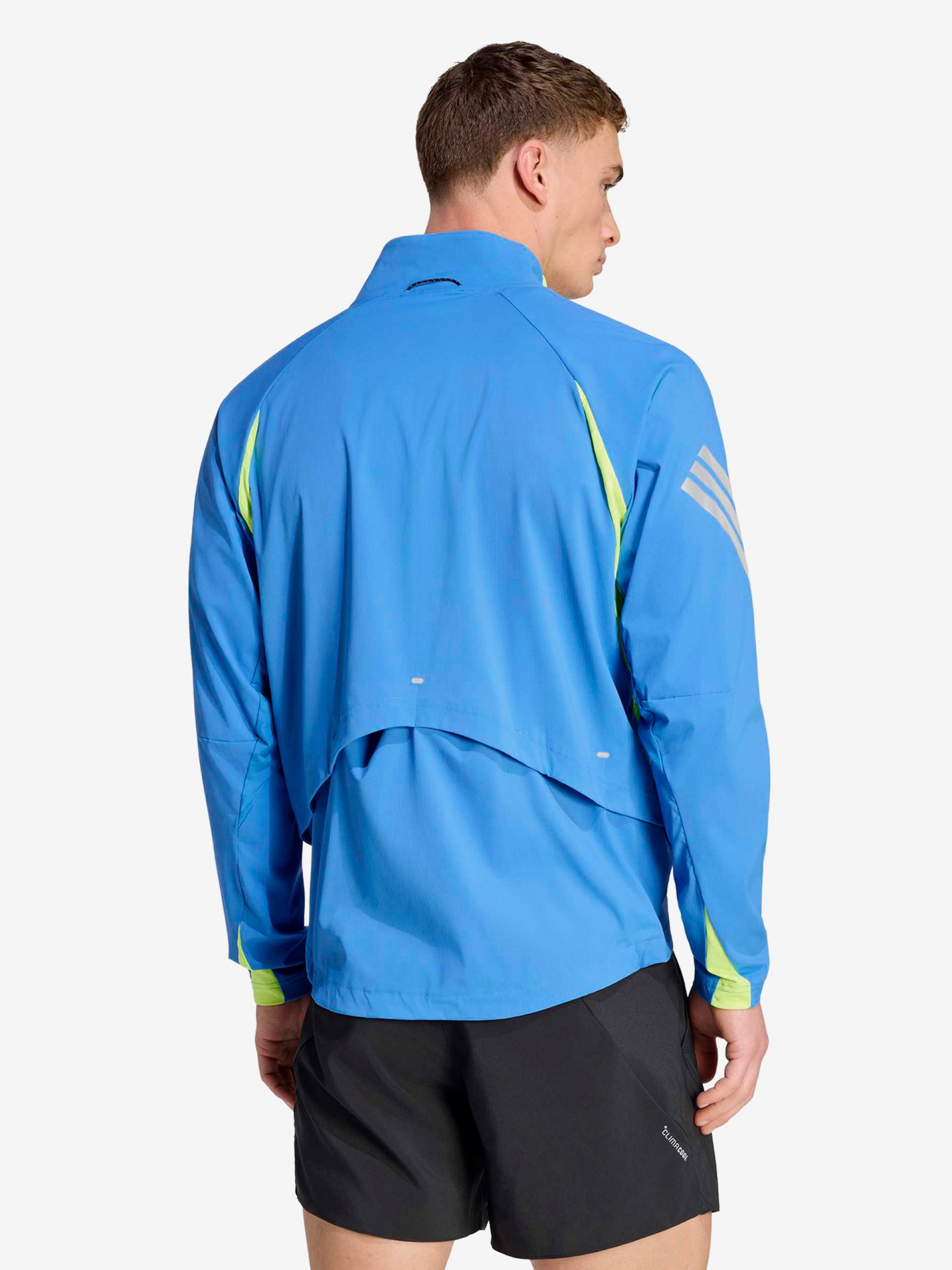 Chaqueta de Running Adidas Adi365 Formotion Azul y Verde