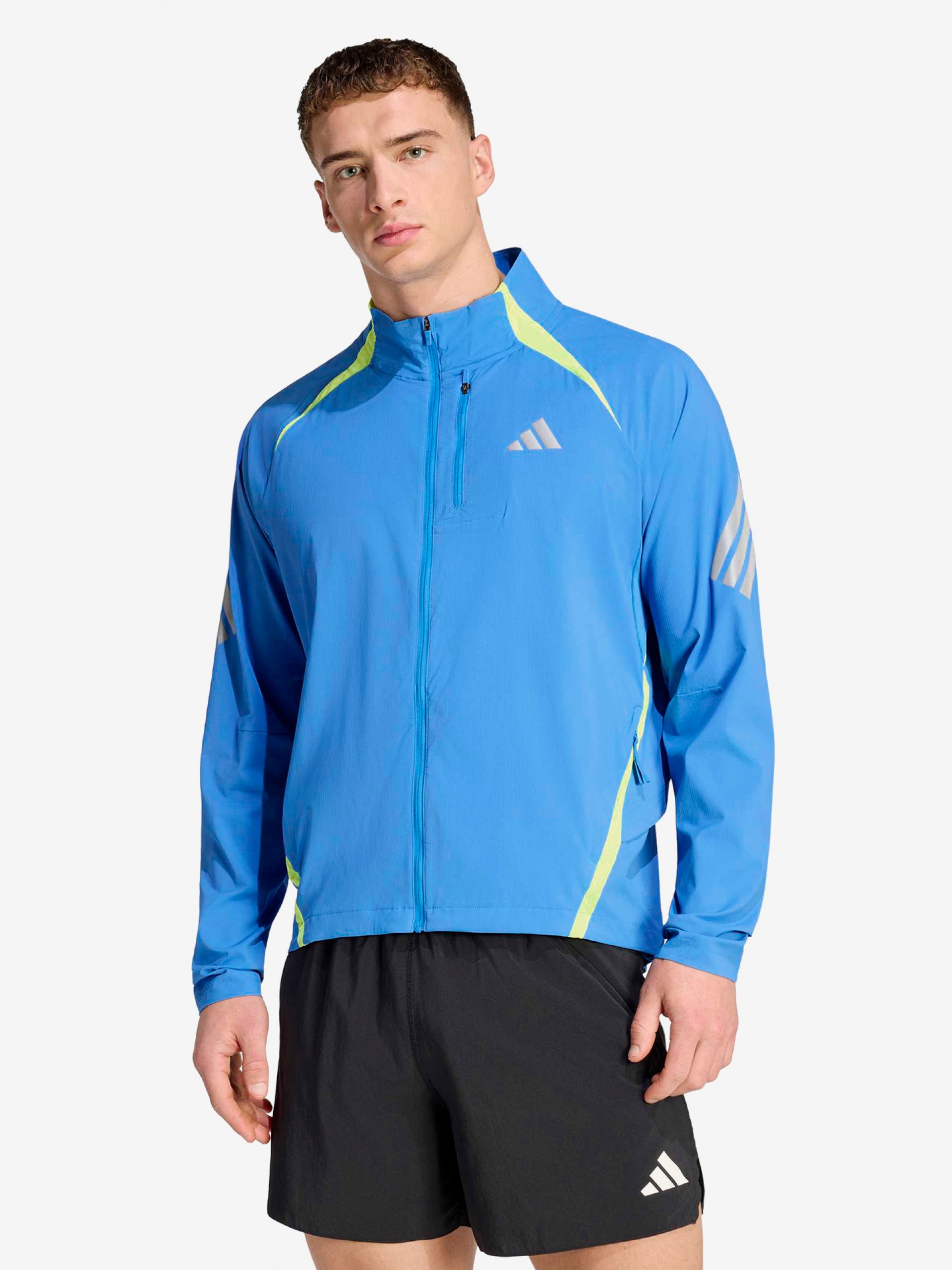 Chaqueta de Running Adidas Adi365 Formotion Azul y Verde