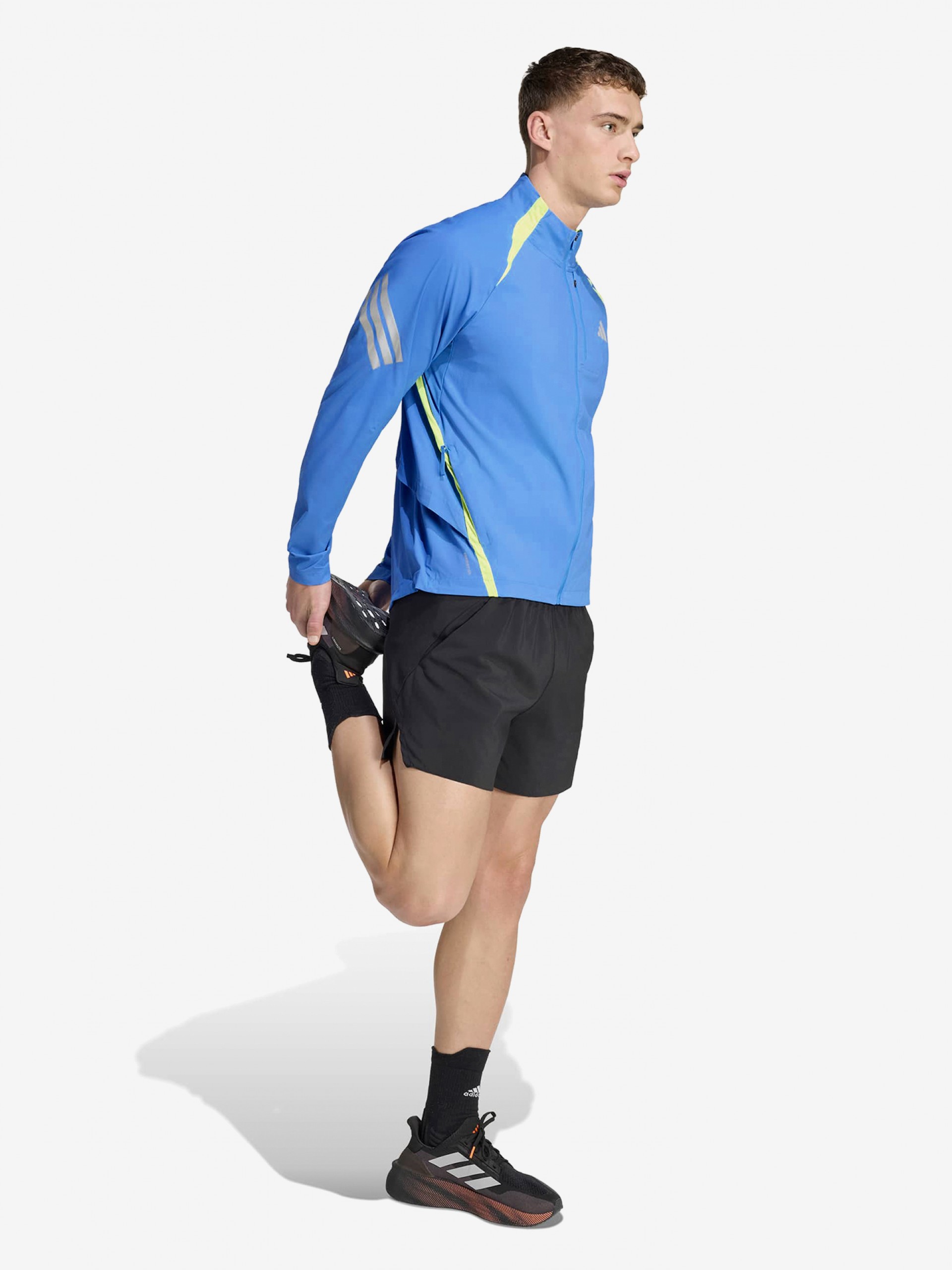 Chaqueta de Running Adidas Adi365 Formotion Azul y Verde
