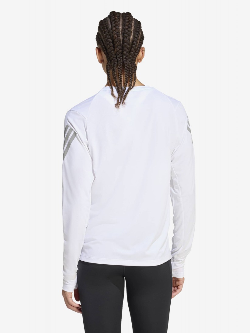 Adidas Adi365 Iconic Climacool W White Running Long Sleeve Shirt