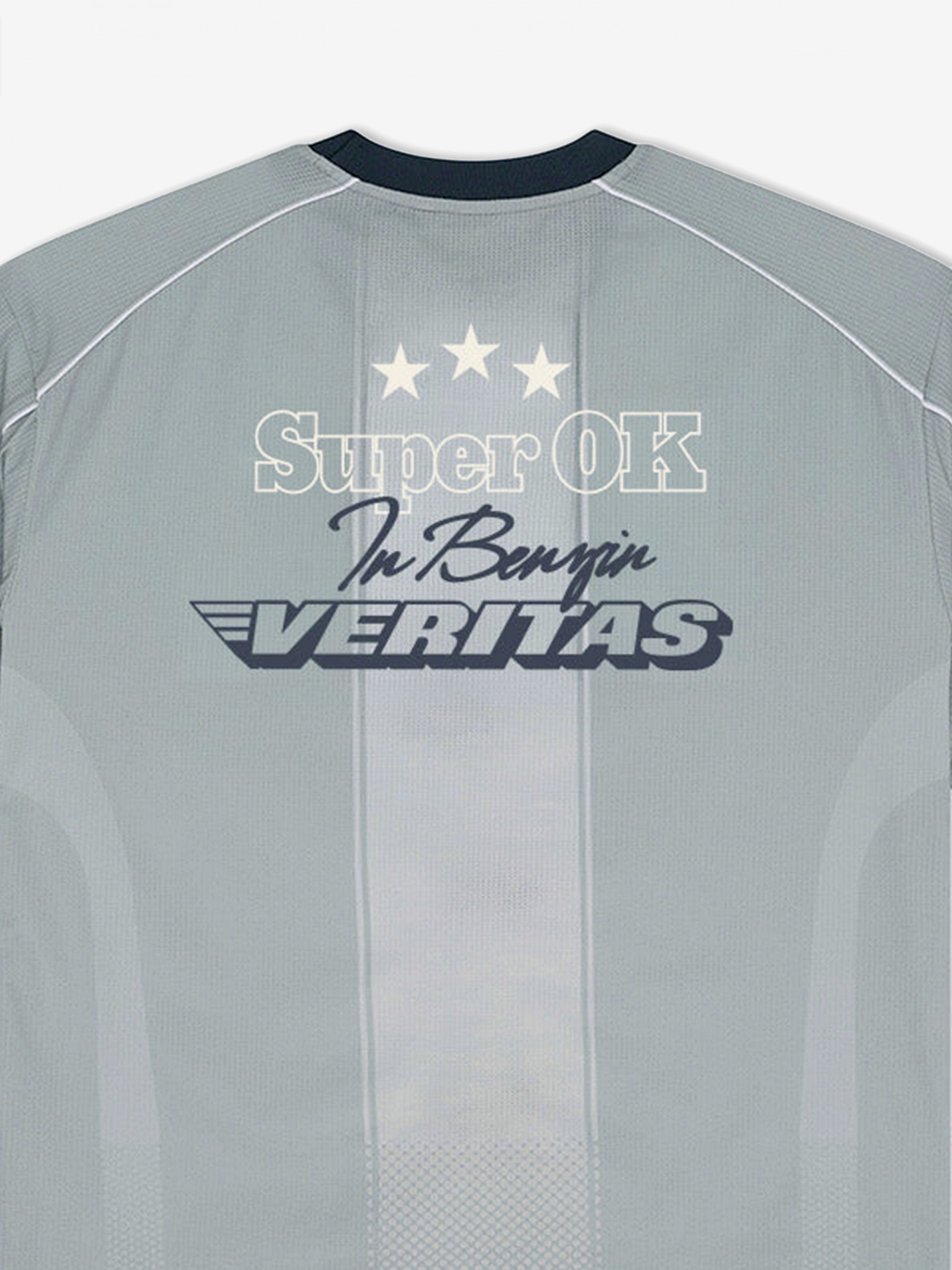 Deus Ex Machina Enduro Moto Grey and Blue T-shirt