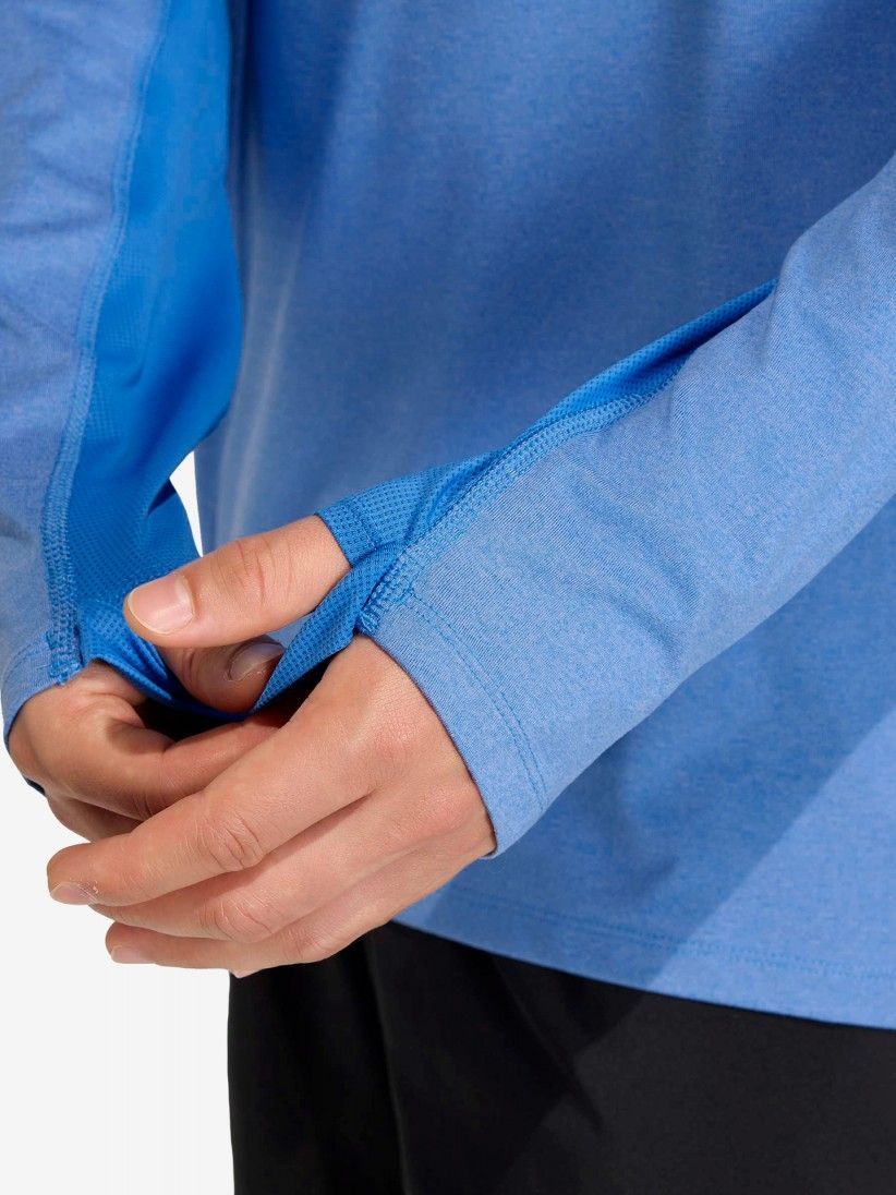 Adidas Adi365 Iconic Climacool Blue Running Zip Sweater