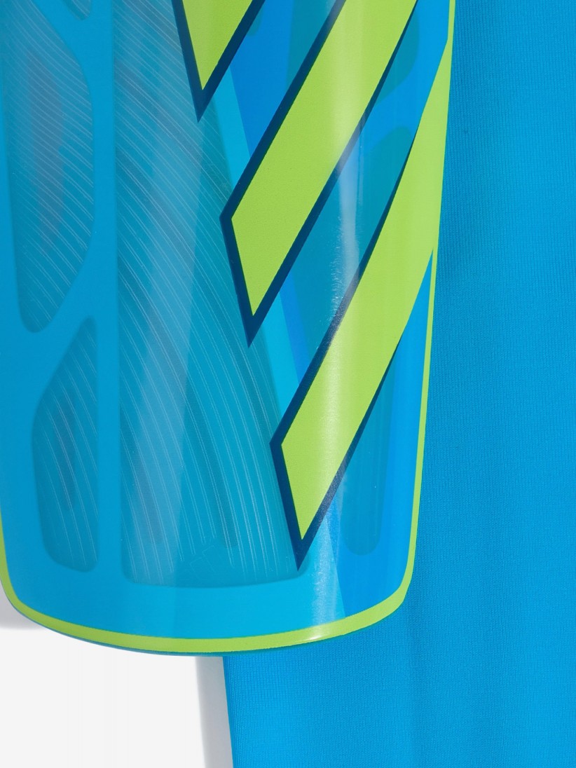 Adidas Tiro League Junior Blue and Green Shin Guards Adidas Tiro League Junior Blue and Green Shin Guards