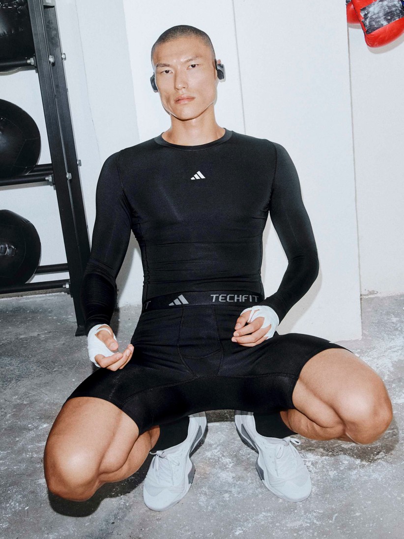 Adidas Techfit Black Compression Training Shorts