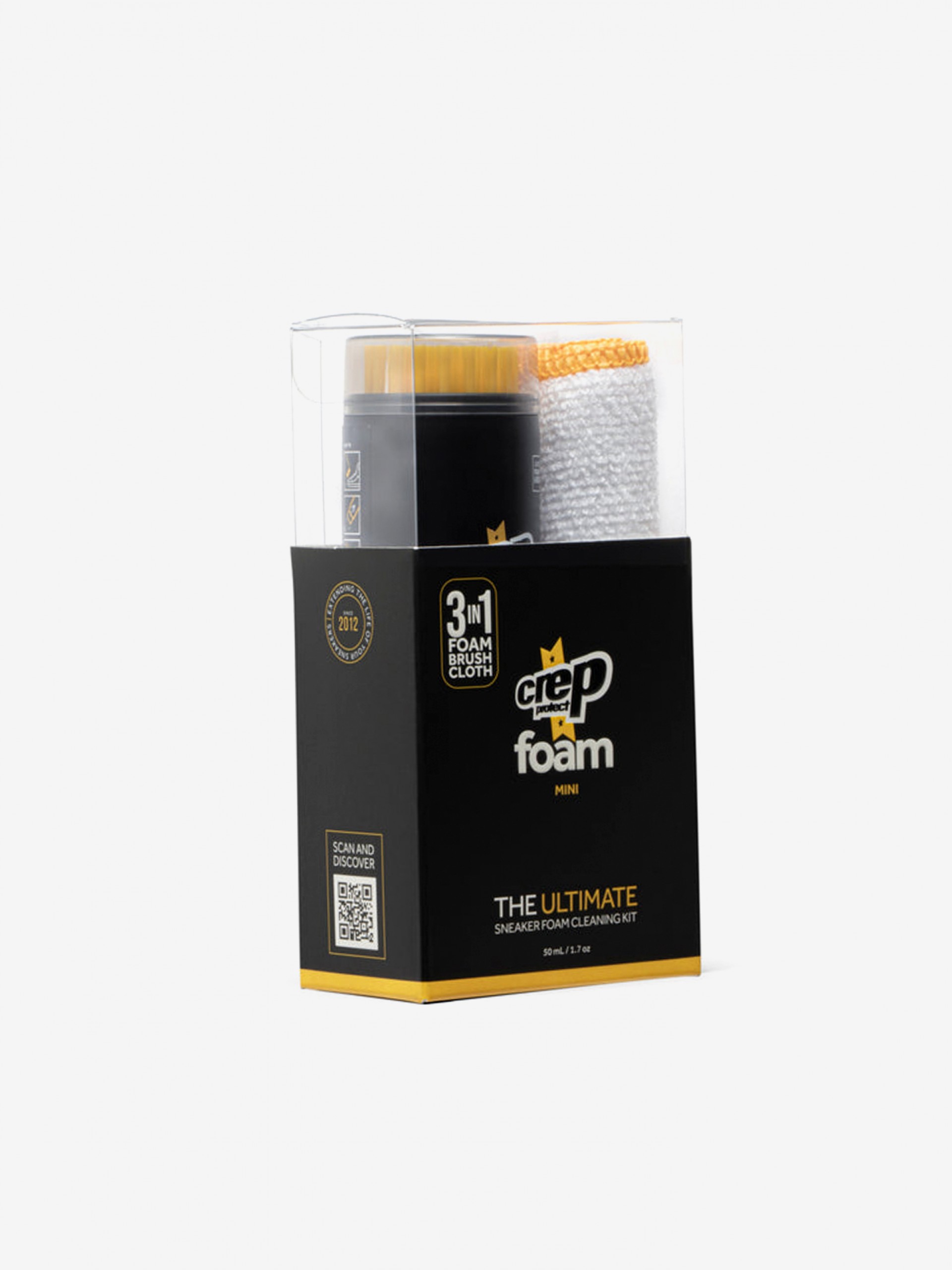 Paquete de Limpieza Crep Protect Foam Mini Para Eliminar la Suciedad