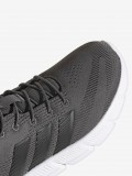 Adidas Cloudfoam Flex Elastic Laces Grey Walking Trainers Adidas Cloudfoam Flex Elastic Laces Grey Walking Trainers