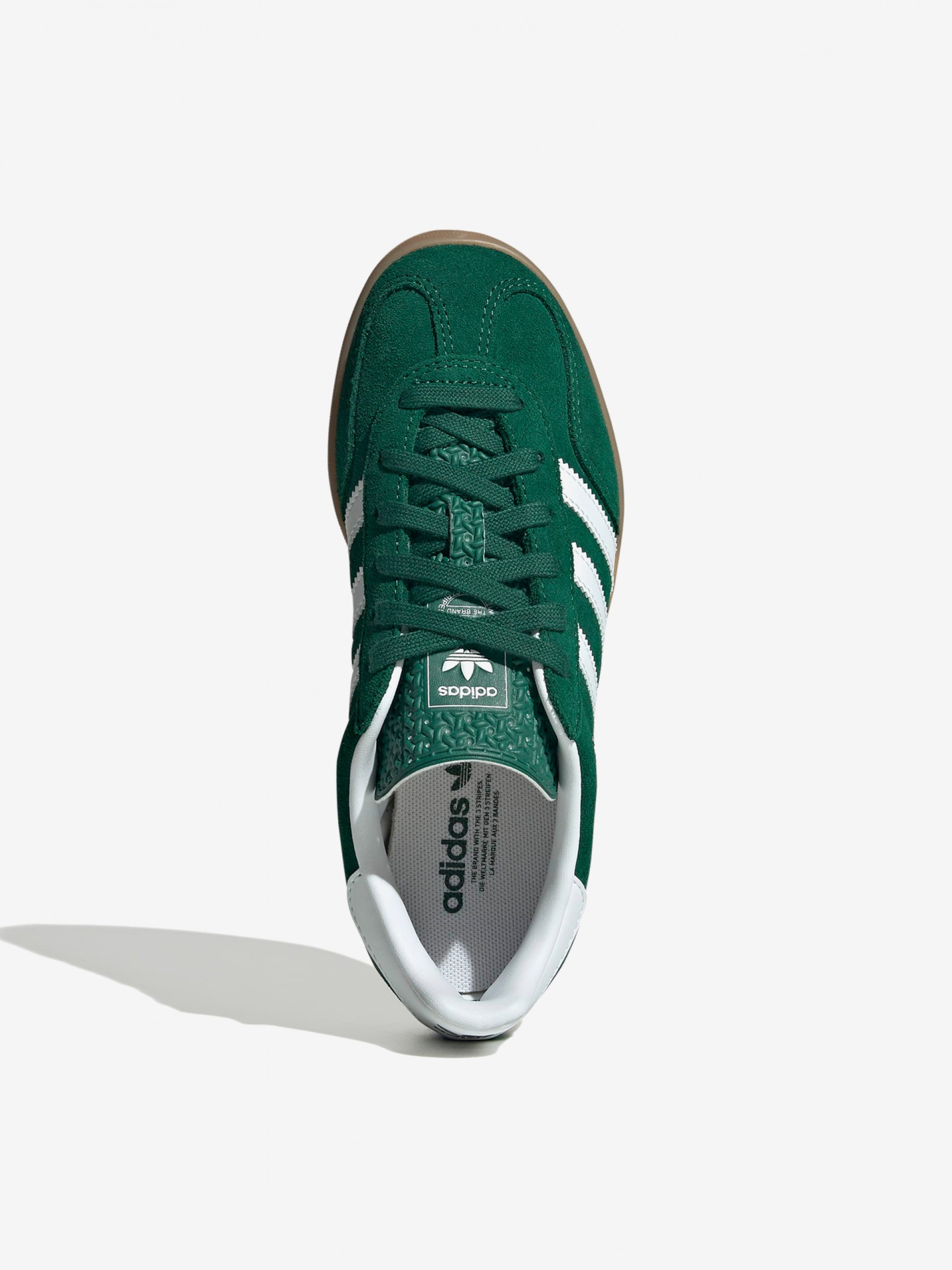 Adidas Gazelle Indoor J Green Suede Sneakers