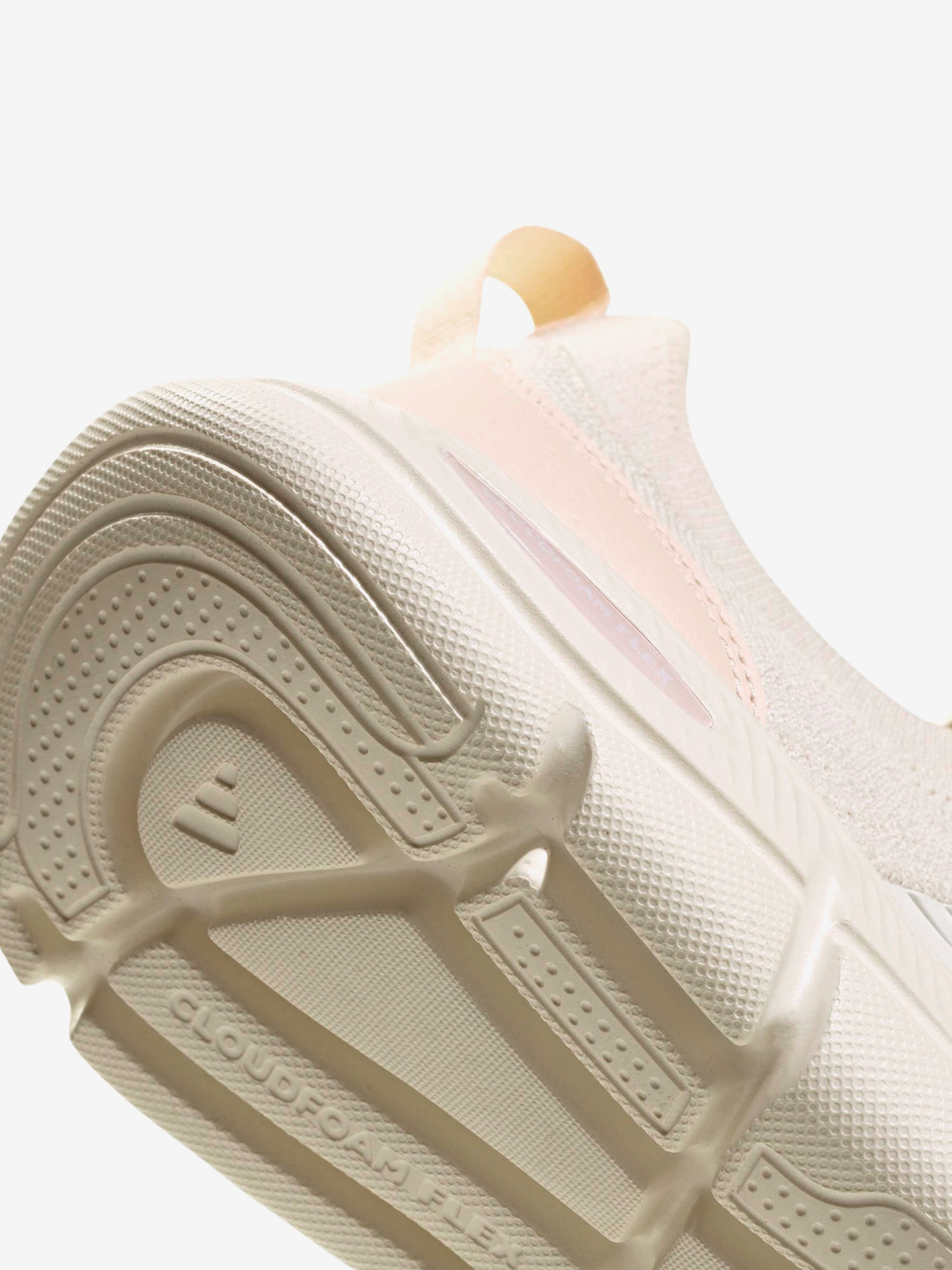 Sapatilhas de Caminhada Adidas Cloudfoam Flex Sock W Bege