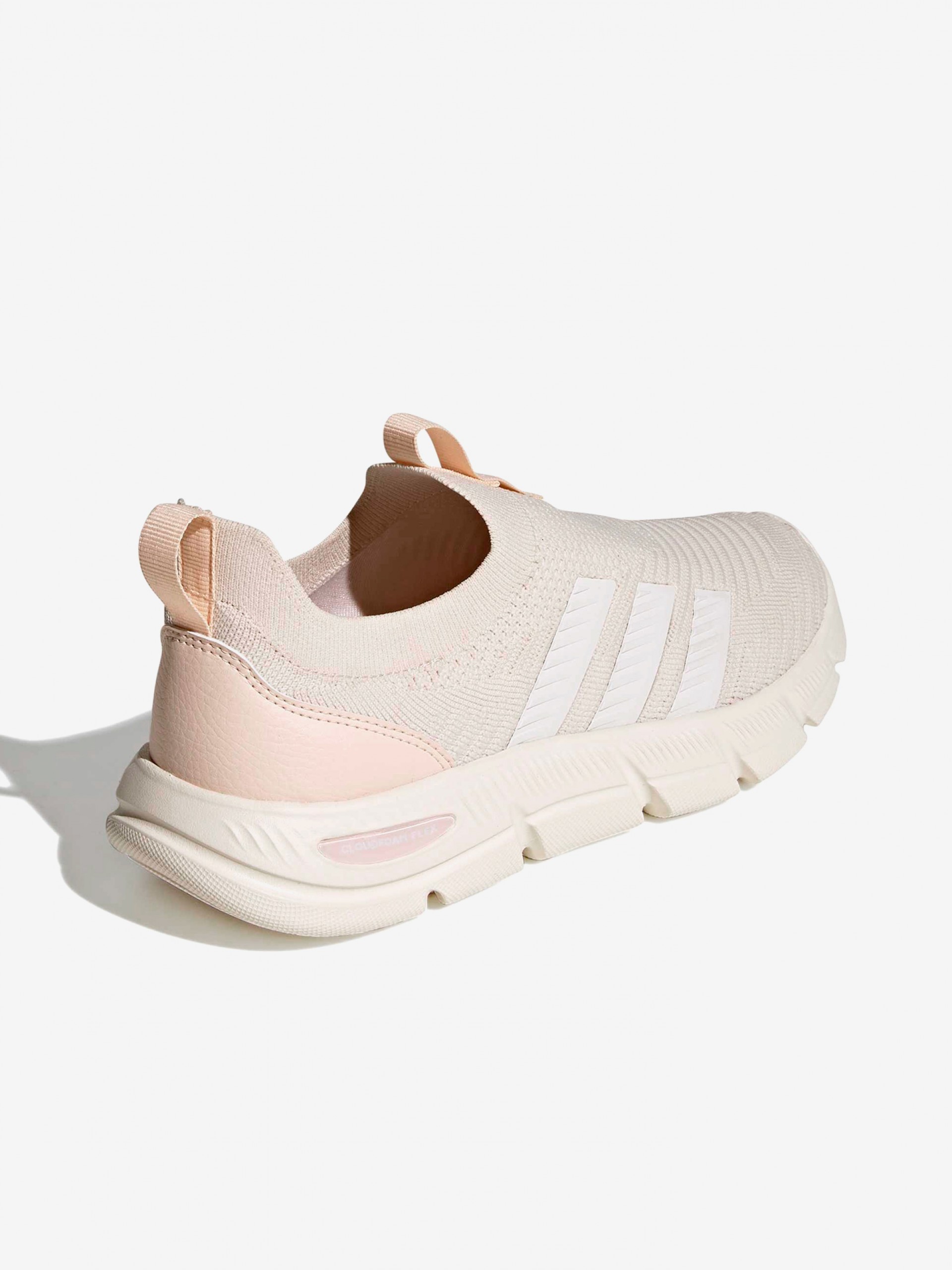 Sapatilhas de Caminhada Adidas Cloudfoam Flex Sock W Bege