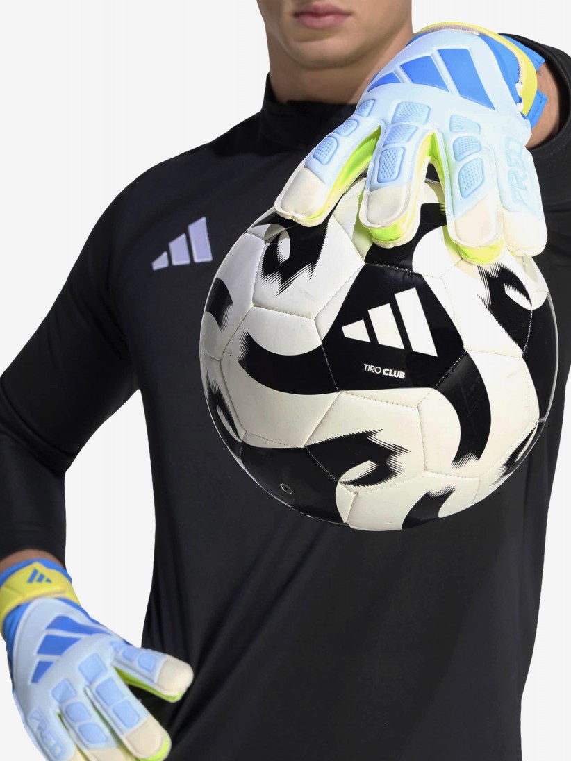 Guantes de Portero Adidas Predator Training Azules y Verdes