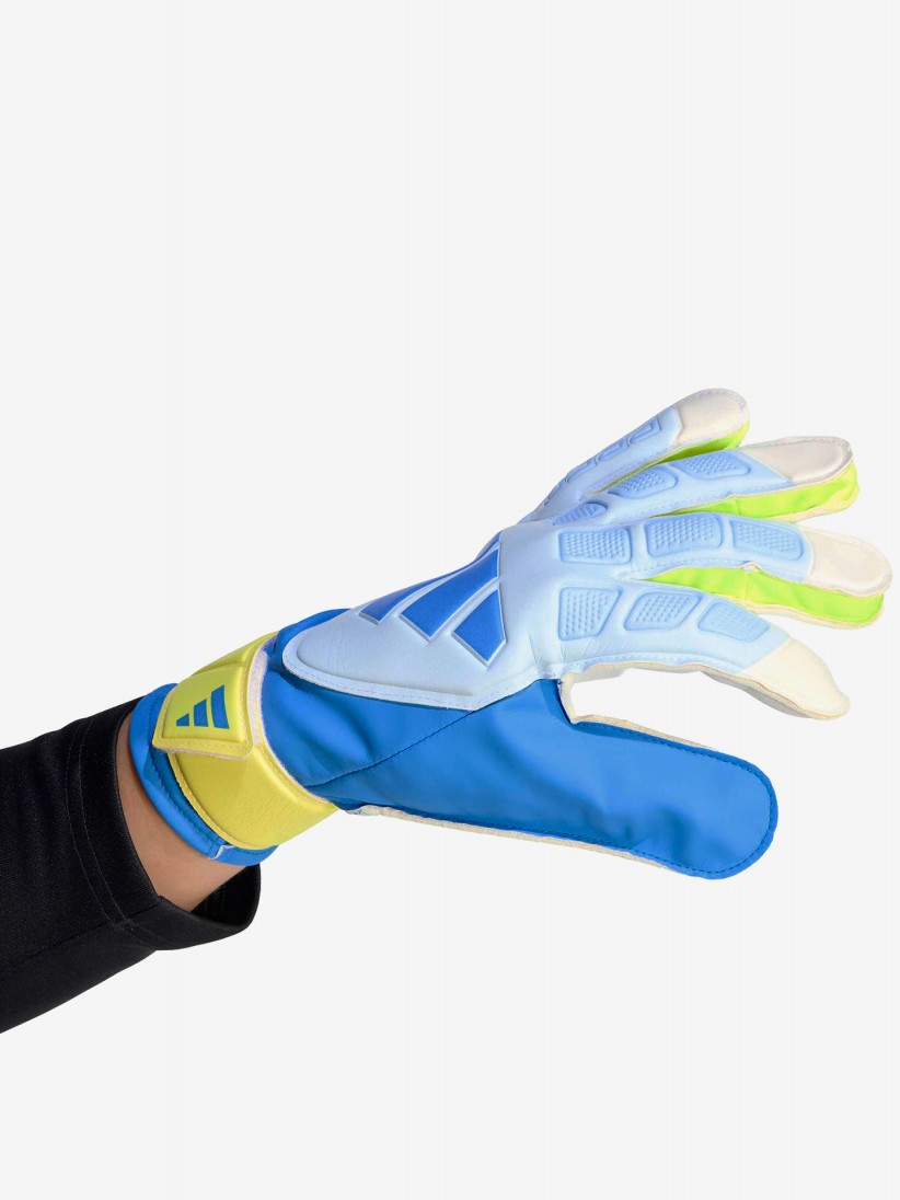 Guantes de Portero Adidas Predator Training Azules y Verdes
