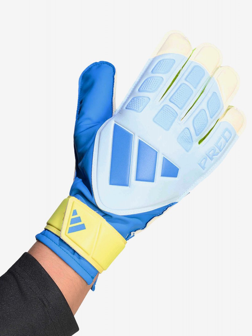 Guantes de Portero Adidas Predator Training Azules y Verdes