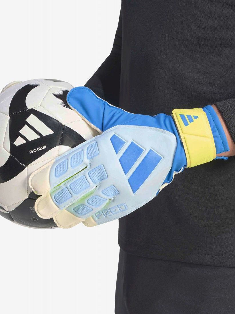 Guantes de Portero Adidas Predator Training Azules y Verdes