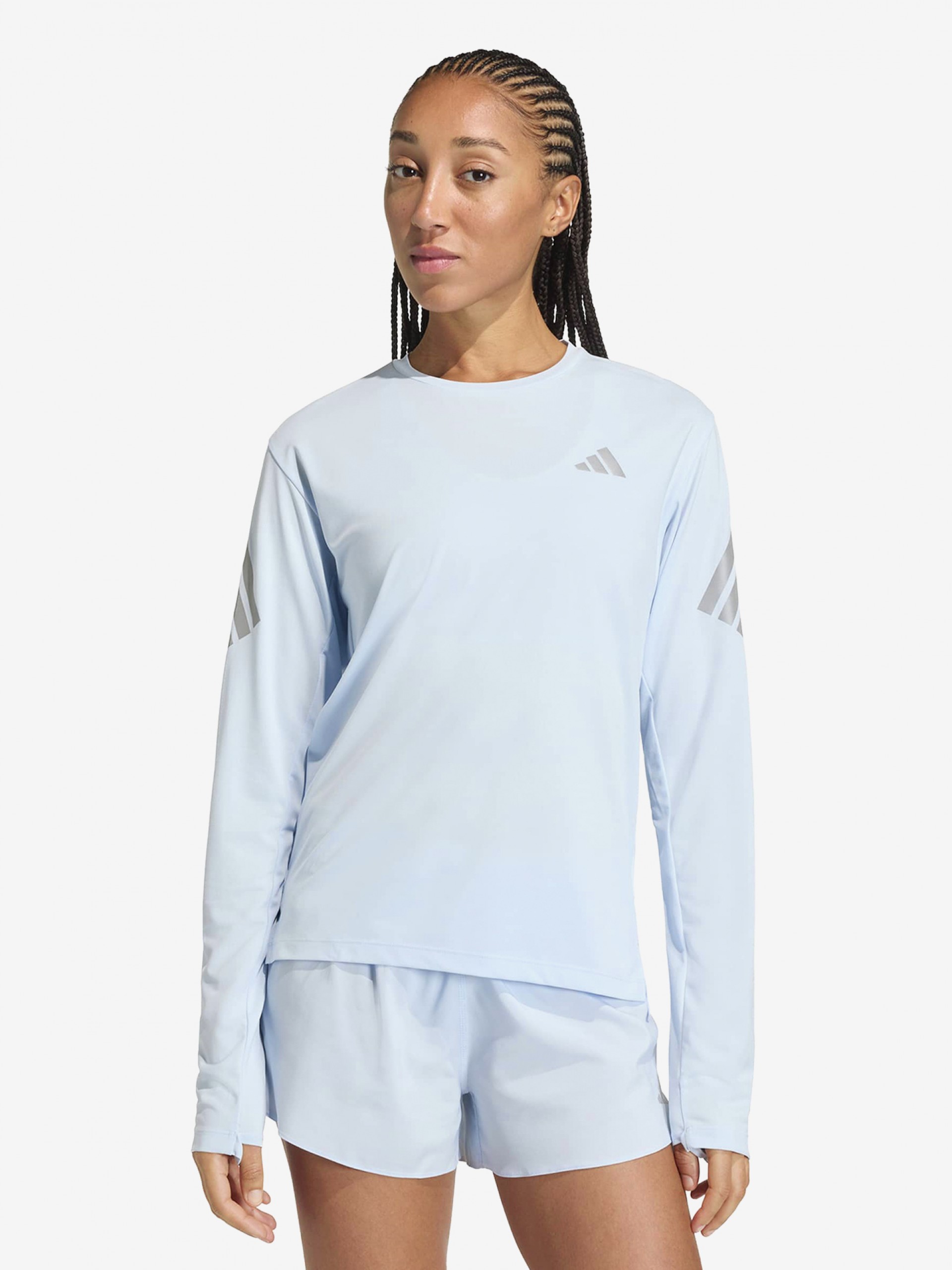 Camiseta de Manga Larga de Running Adidas Adi365 Climacool W Azul