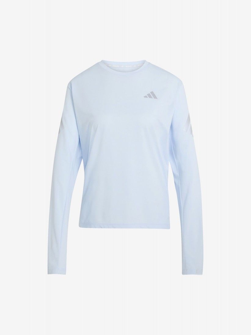 Camiseta de Manga Larga de Running Adidas Adi365 Climacool W Azul Camiseta de Manga Larga de Running Adidas Adi365 Climacool W Azul
