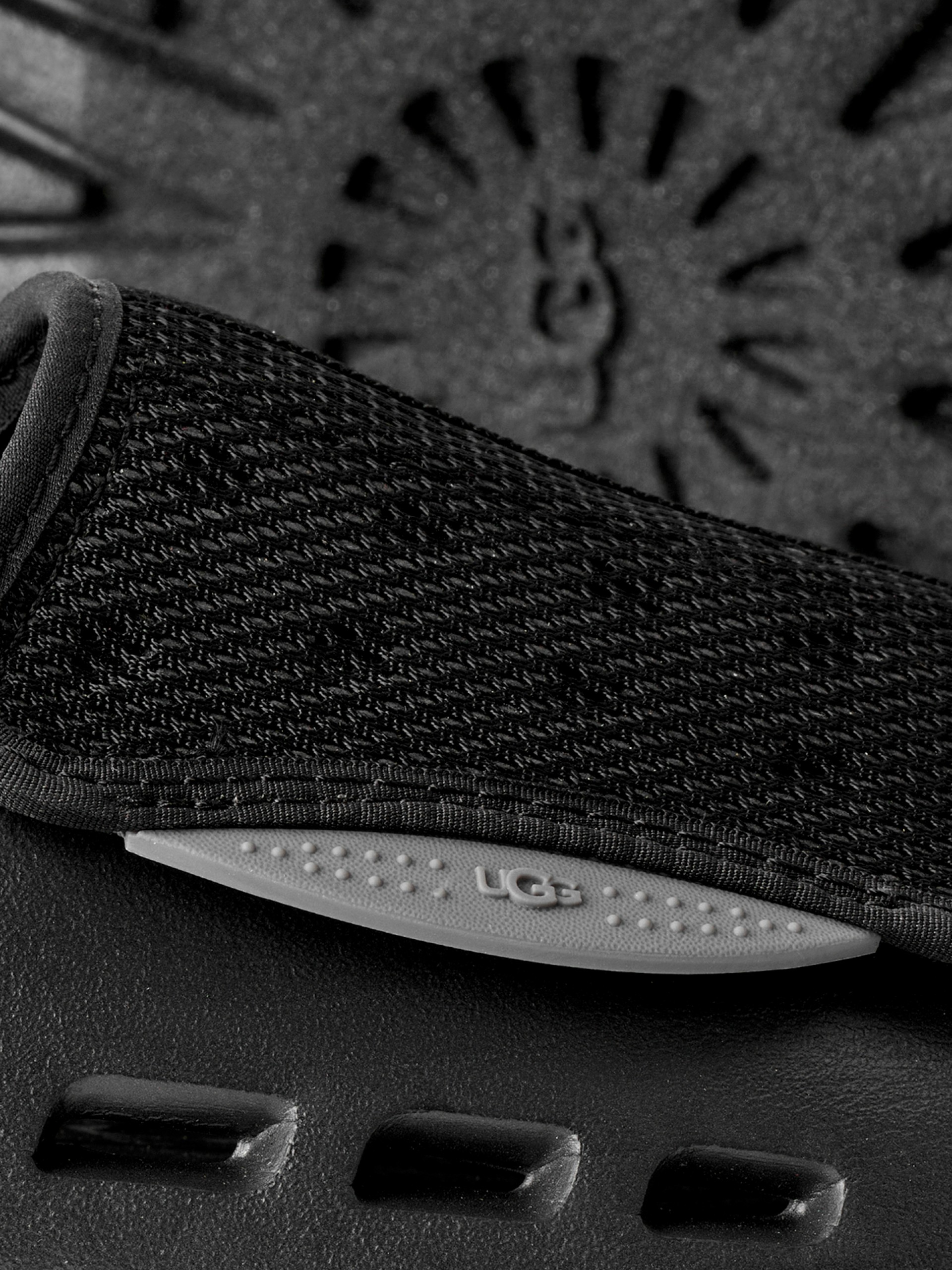 Chinelos Ugg PeakMod Pretos Para Homem