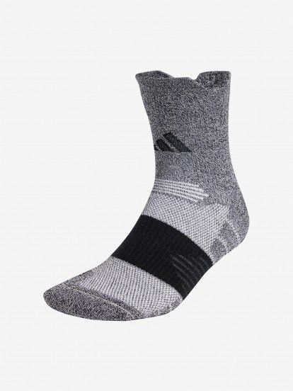 Adidas RUNxCUSHIONED Grey Running Socks