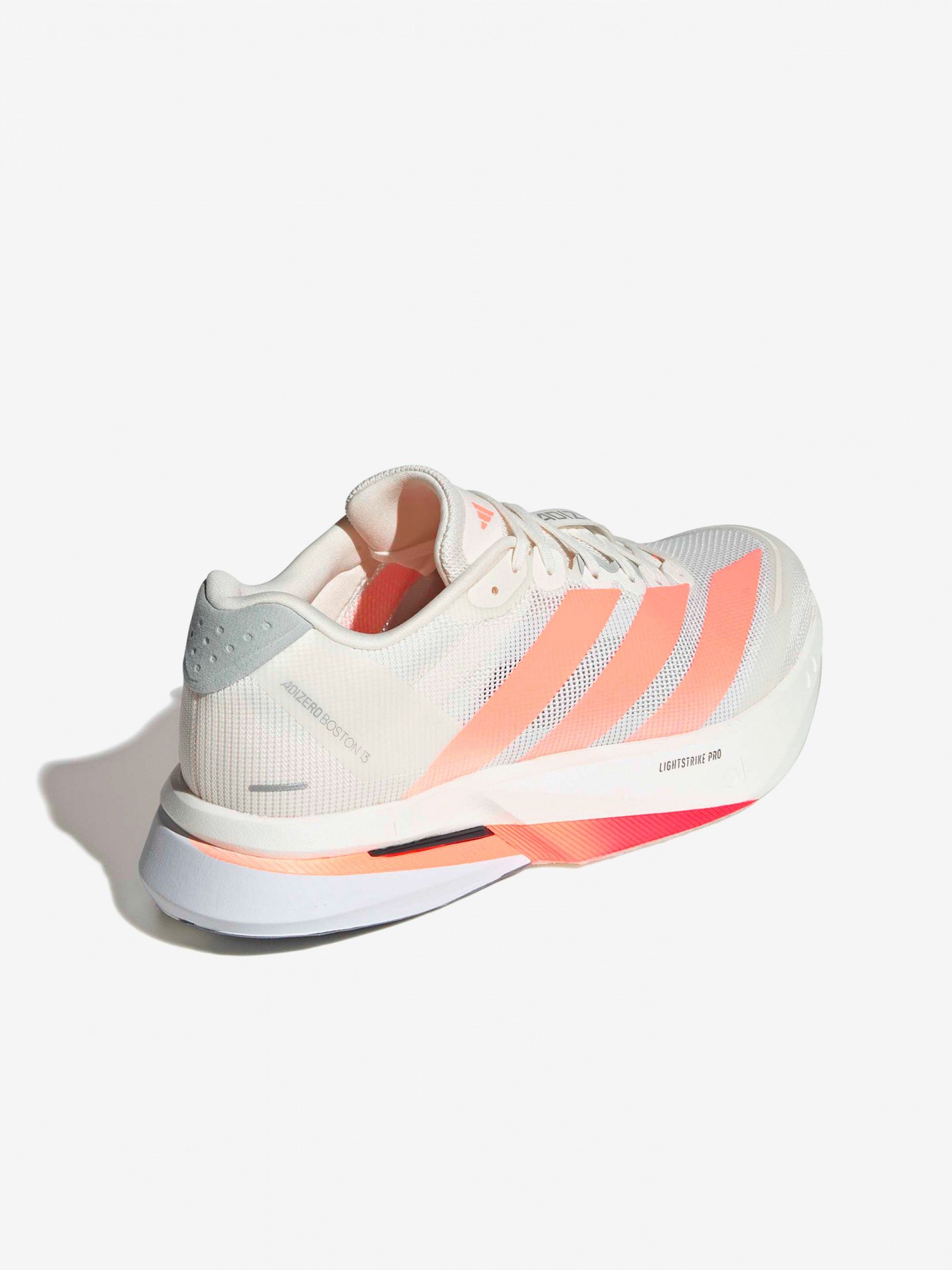 Sapatilhas de Running Adidas Adizero Boston 13 Bege e Laranja