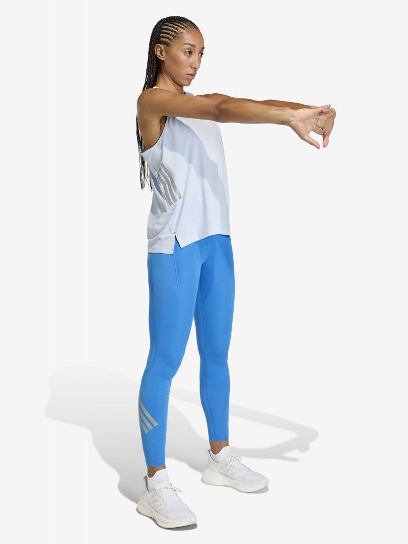 Adidas Adi365 Iconic Climacool W Blue Running Tank