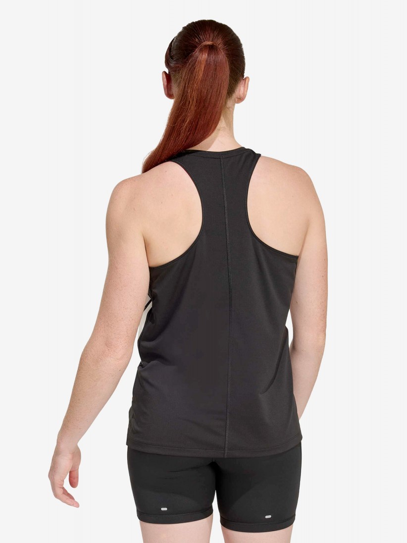 Camiseta de Tirantes de Running Adidas Adi365 Iconic Climacool W Negra