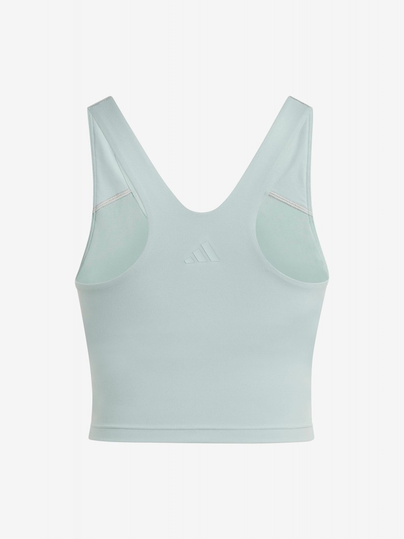 Adidas All Me W Green Medium Support Bra Tank