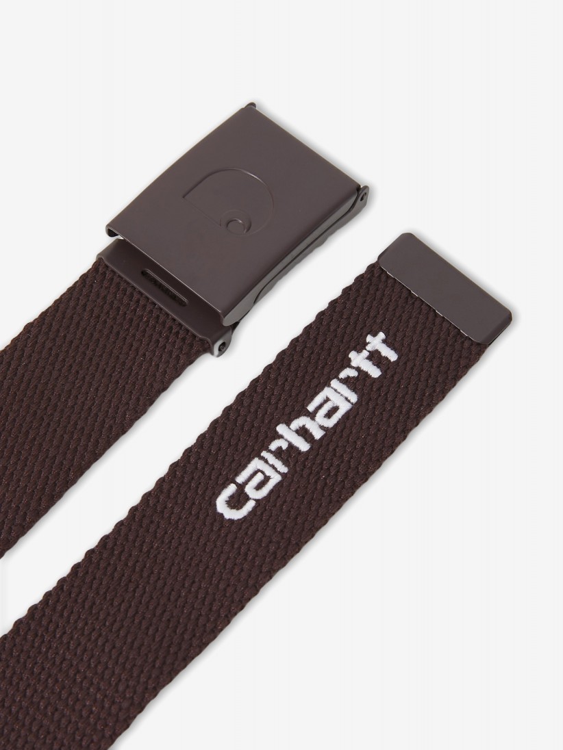Cinto Carhartt WIP C-Logo Castanho
