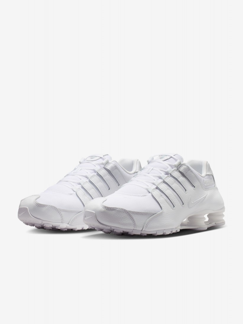 Zapatillas Nike Shox NZ Blancas Para Hombre