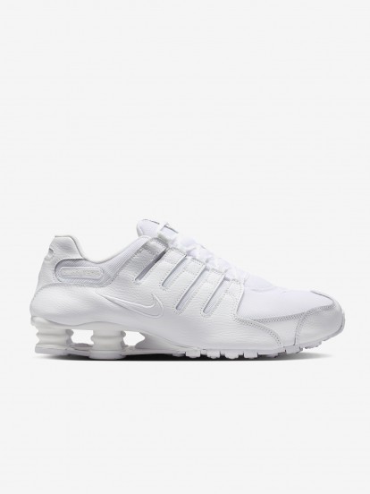 Zapatillas Nike Shox NZ Blancas Para Hombre