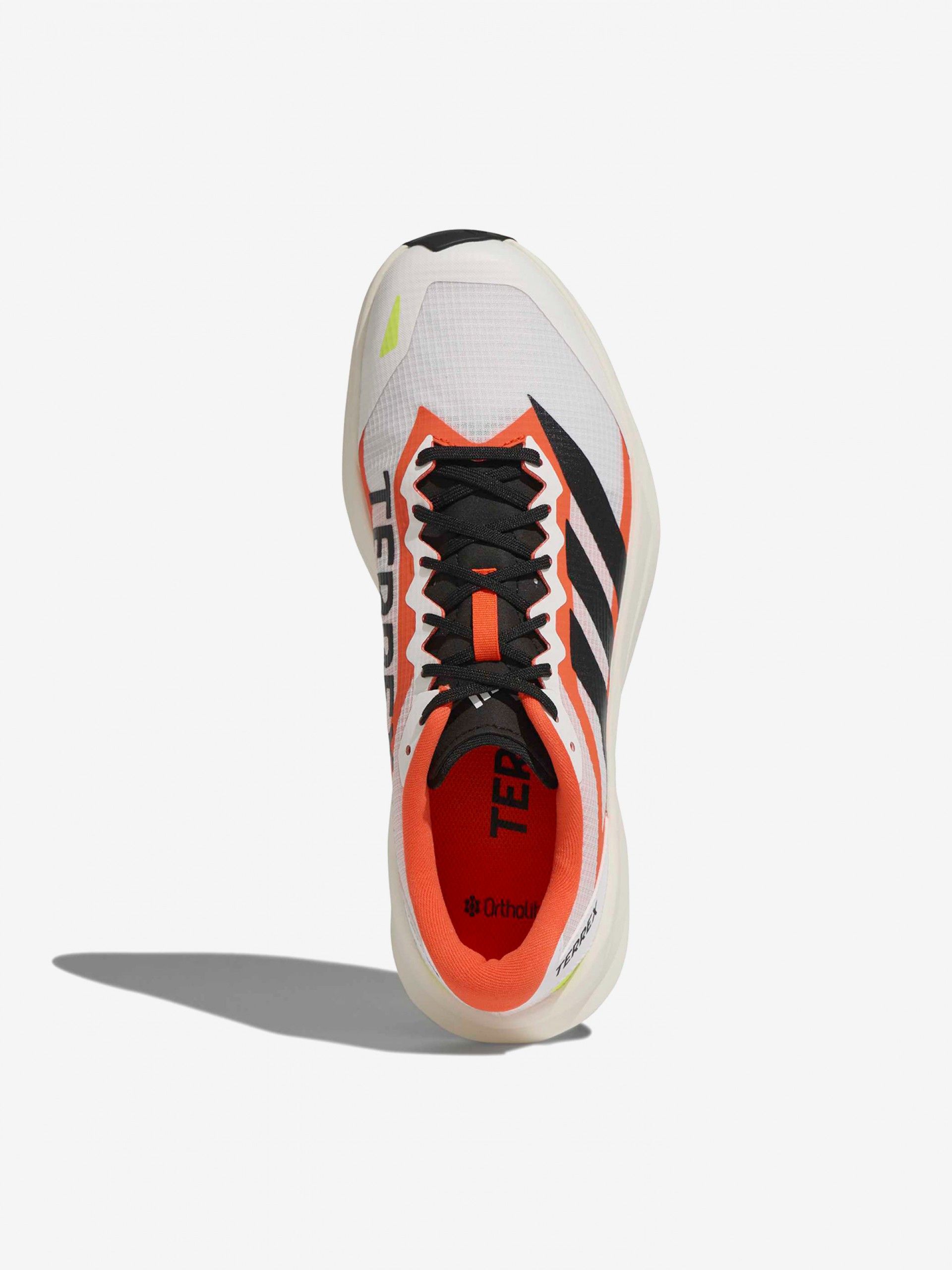 Adidas Terrex Agravic Lite White, Orange and Black Trail Trainers
