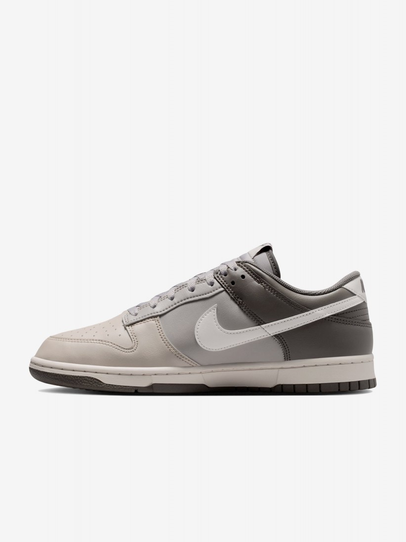 Nike Dunk Low Retro Grey, Beige and White Sneakers For Men