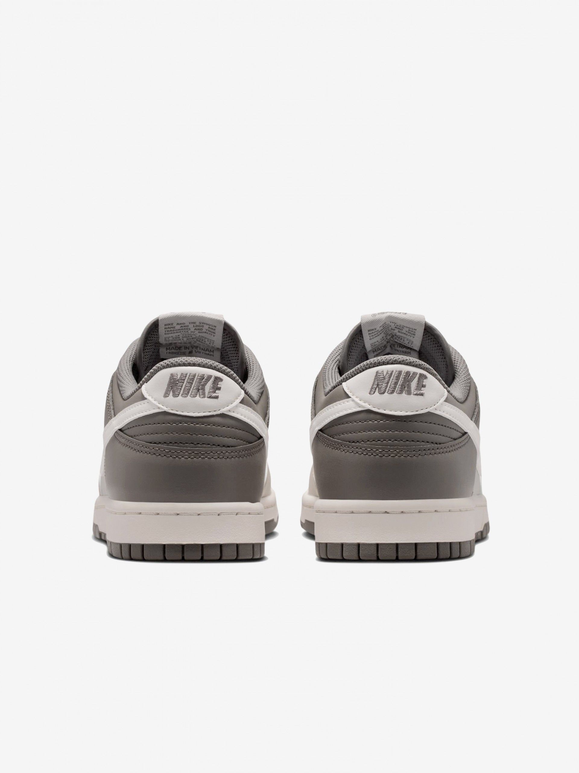 Zapatillas Nike Dunk Low Retro Grises, Beige y Blancas Para Hombre